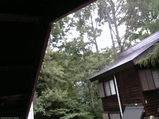 長野県菅平高原 ゆたか山荘 北側 2025/08/03 10:15
