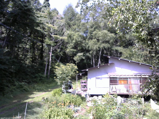 長野県菅平高原 ゆたか山荘 西側(坂上) 2025/08/04 09:45