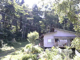 長野県菅平高原 ゆたか山荘 西側(坂上) 2025/08/04 14:45