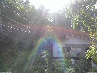 長野県菅平高原 ゆたか山荘 西側(坂上) 2025/08/04 16:00