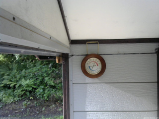 長野県菅平高原 ゆたか山荘 温度計 2025/08/04 07:00