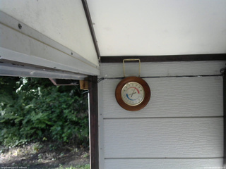 長野県菅平高原 ゆたか山荘 温度計 2025/08/04 07:30