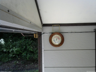 長野県菅平高原 ゆたか山荘 温度計 2025/08/04 10:15