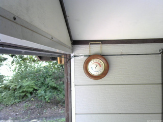 長野県菅平高原 ゆたか山荘 温度計 2025/08/04 11:45