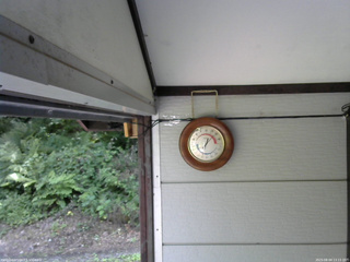 長野県菅平高原 ゆたか山荘 温度計 2025/08/04 13:15