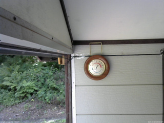 長野県菅平高原 ゆたか山荘 温度計 2025/08/04 13:30