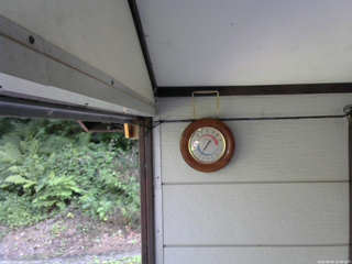 長野県菅平高原 ゆたか山荘 温度計 2025/08/04 15:30