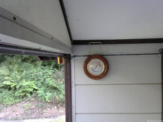 長野県菅平高原 ゆたか山荘 温度計 2025/08/04 16:15