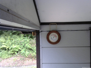 長野県菅平高原 ゆたか山荘 温度計 2025/08/04 17:15