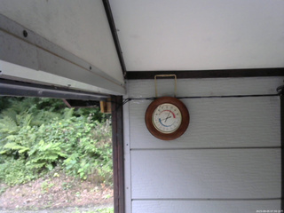 長野県菅平高原 ゆたか山荘 温度計 2025/08/05 07:30