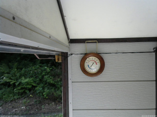 長野県菅平高原 ゆたか山荘 温度計 2025/08/05 09:00