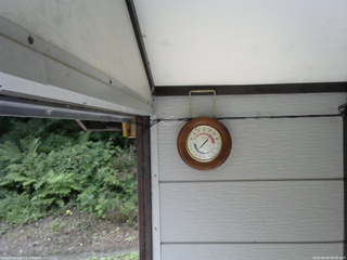 長野県菅平高原 ゆたか山荘 温度計 2025/08/05 09:45