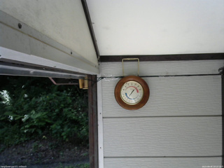 長野県菅平高原 ゆたか山荘 温度計 2025/08/05 10:15