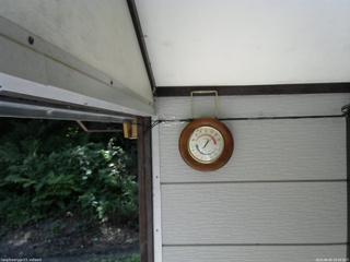 長野県菅平高原 ゆたか山荘 温度計 2025/08/05 10:30