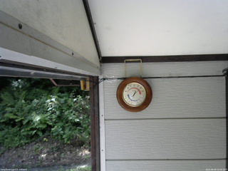 長野県菅平高原 ゆたか山荘 温度計 2025/08/05 10:45