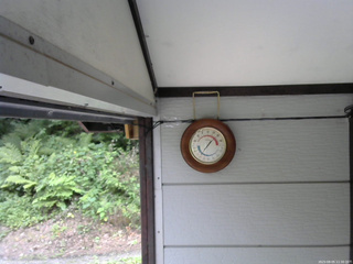 長野県菅平高原 ゆたか山荘 温度計 2025/08/05 11:30