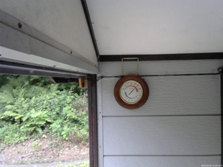 長野県菅平高原 ゆたか山荘 温度計 2025/08/05 13:00