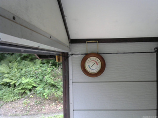 長野県菅平高原 ゆたか山荘 温度計 2025/08/05 13:15