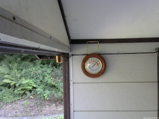 長野県菅平高原 ゆたか山荘 温度計 2025/08/05 15:30