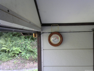 長野県菅平高原 ゆたか山荘 温度計 2025/08/05 15:45