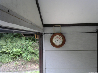 長野県菅平高原 ゆたか山荘 温度計 2025/08/05 16:45