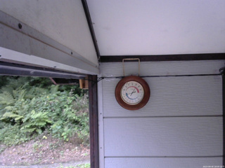 長野県菅平高原 ゆたか山荘 温度計 2025/08/05 18:00