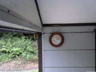 長野県菅平高原 ゆたか山荘 温度計 2025/08/05 18:15