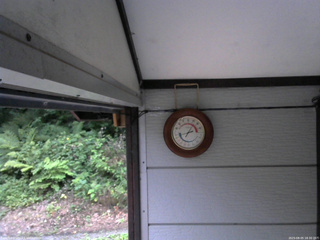 長野県菅平高原 ゆたか山荘 温度計 2025/08/05 18:30