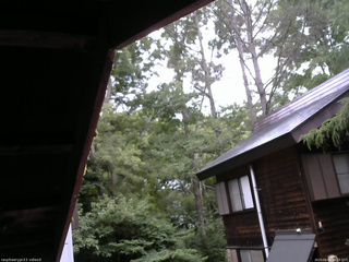 長野県菅平高原 ゆたか山荘 北側 2025/08/06 08:15