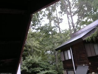 長野県菅平高原 ゆたか山荘 北側 2025/08/06 10:15