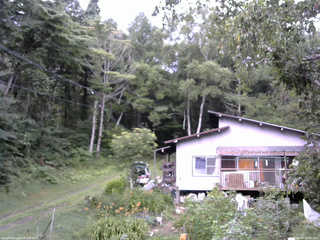 長野県菅平高原 ゆたか山荘 西側(坂上) 2025/08/06 08:00