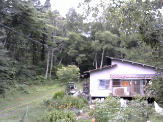 長野県菅平高原 ゆたか山荘 西側(坂上) 2025/08/06 08:30