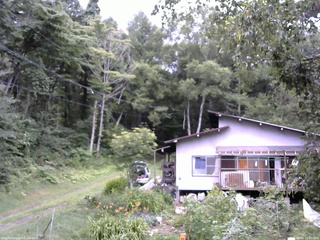 長野県菅平高原 ゆたか山荘 西側(坂上) 2025/08/06 11:15