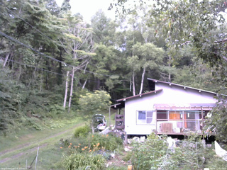 長野県菅平高原 ゆたか山荘 西側(坂上) 2025/08/06 12:15