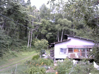 長野県菅平高原 ゆたか山荘 西側(坂上) 2025/08/06 13:00