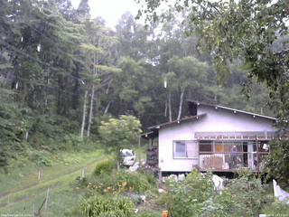 長野県菅平高原 ゆたか山荘 西側(坂上) 2025/08/06 14:15