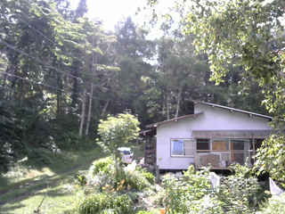 長野県菅平高原 ゆたか山荘 西側(坂上) 2025/08/06 14:45