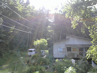 長野県菅平高原 ゆたか山荘 西側(坂上) 2025/08/06 15:45