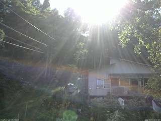 長野県菅平高原 ゆたか山荘 西側(坂上) 2025/08/06 16:15