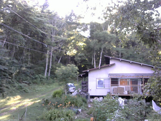 長野県菅平高原 ゆたか山荘 西側(坂上) 2025/08/06 16:45