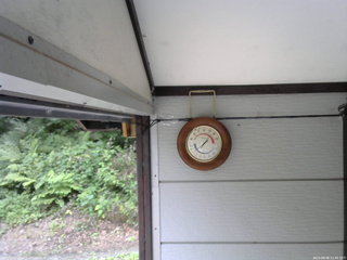 長野県菅平高原 ゆたか山荘 温度計 2025/08/06 11:45