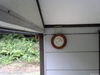 長野県菅平高原 ゆたか山荘 温度計 2025/08/06 13:30