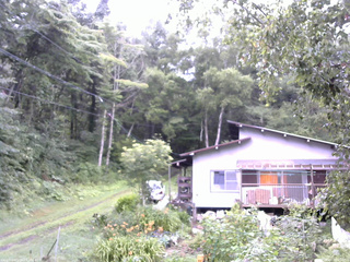 長野県菅平高原 ゆたか山荘 西側(坂上) 2025/08/07 09:45