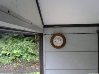 長野県菅平高原 ゆたか山荘 温度計 2025/08/07 08:30