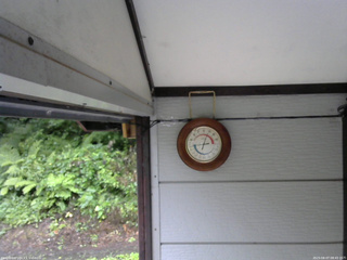 長野県菅平高原 ゆたか山荘 温度計 2025/08/07 08:45