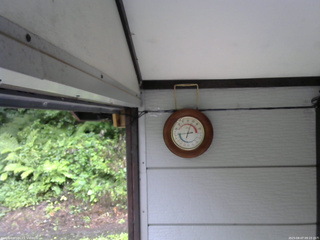 長野県菅平高原 ゆたか山荘 温度計 2025/08/07 09:15