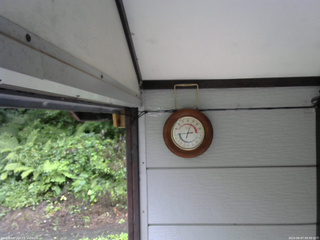 長野県菅平高原 ゆたか山荘 温度計 2025/08/07 09:30