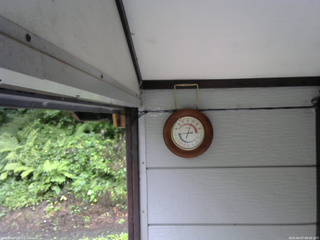 長野県菅平高原 ゆたか山荘 温度計 2025/08/07 09:45