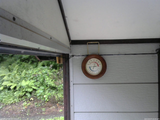 長野県菅平高原 ゆたか山荘 温度計 2025/08/07 10:30