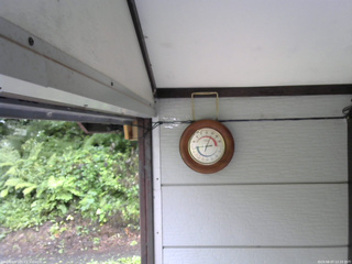 長野県菅平高原 ゆたか山荘 温度計 2025/08/07 12:15